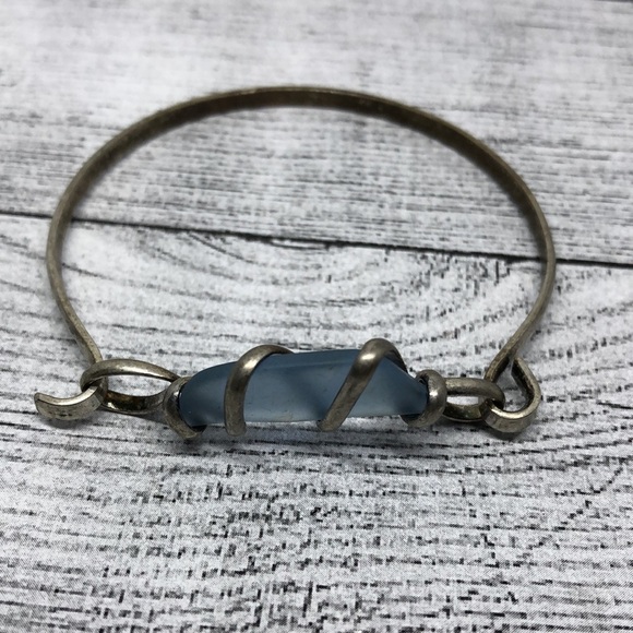 Bundle lot 3 vintage artisan rustic boho handcrafted bracelets - Picture 3 of 5